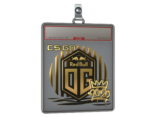 Item Sticker Slab | OG (Gold) | 2020 RMR