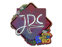 Item Sticker | JDC (Glitter) | Rio 2022