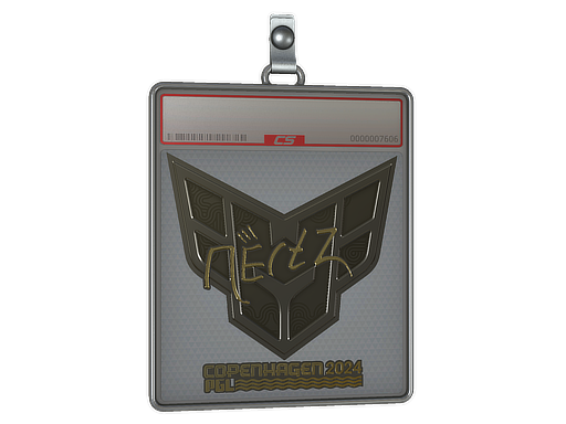 Item Sticker Slab | NertZ (Gold) | Copenhagen 2024