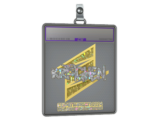Item Sticker Slab | kraghen (Glitter) | Copenhagen 2024