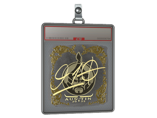 Item Sticker Slab | 910 (Gold) | Austin 2025