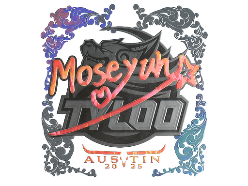 Item Sticker | Moseyuh (Holo) | Austin 2025
