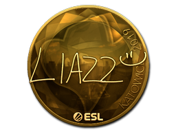 Item Sticker | Liazz (Gold) | Katowice 2019