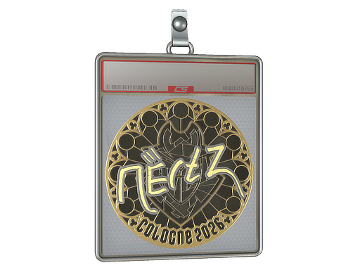 Item Sticker Slab | NertZ (Gold) | Cologne 2026