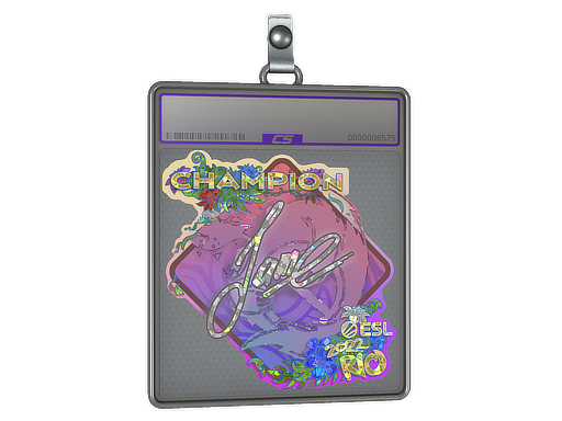 Item Sticker Slab | Jame (Glitter, Champion) | Rio 2022