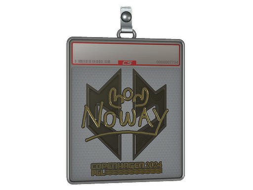 Item Sticker Slab | noway (Gold) | Copenhagen 2024