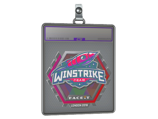 Item Sticker Slab | Winstrike Team (Holo) | London 2018