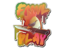 Item Sticker | Fowl Play (Holo)