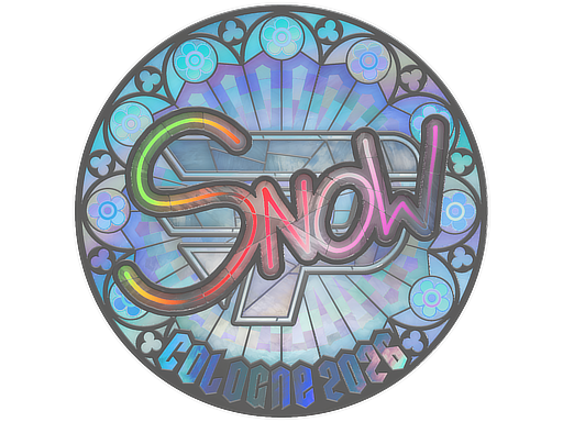 Item Sticker | snow (Holo) | Cologne 2026