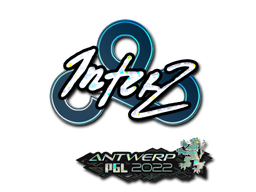 Item Sticker | interz (Glitter) | Antwerp 2022