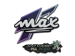 Item Sticker | max | Antwerp 2022