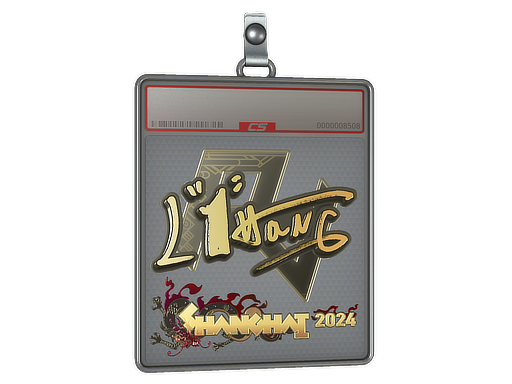 Item Sticker Slab | L1haNg (Gold) | Shanghai 2024