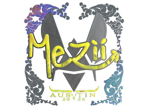 Item Sticker | mezii (Holo) | Austin 2025
