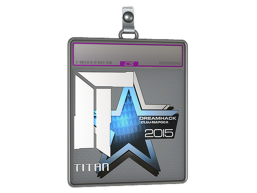 Item Sticker Slab | Titan (Foil) | Cluj-Napoca 2015
