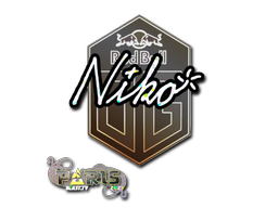 Item Sticker | niko (Glitter)  | Paris 2023