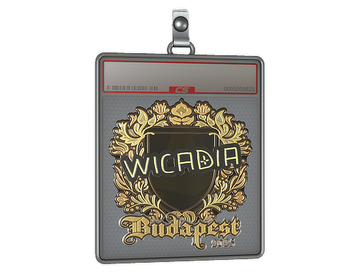 Item Sticker Slab | Wicadia (Gold) | Budapest 2025