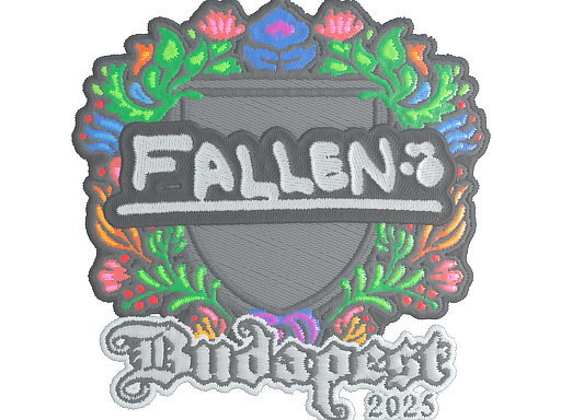 Item Sticker | FalleN (Embroidered) | Budapest 2025