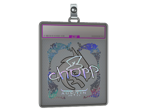 Item Sticker Slab | chopper (Holo) | Austin 2025