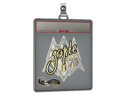 Item Sticker Slab | zorte (Gold) | Paris 2023