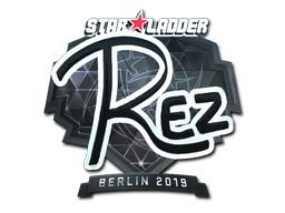 Item Sticker | REZ (Foil) | Berlin 2019