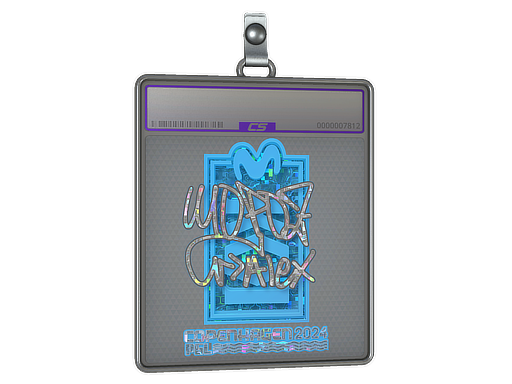 Item Sticker Slab | mopoz (Glitter) | Copenhagen 2024