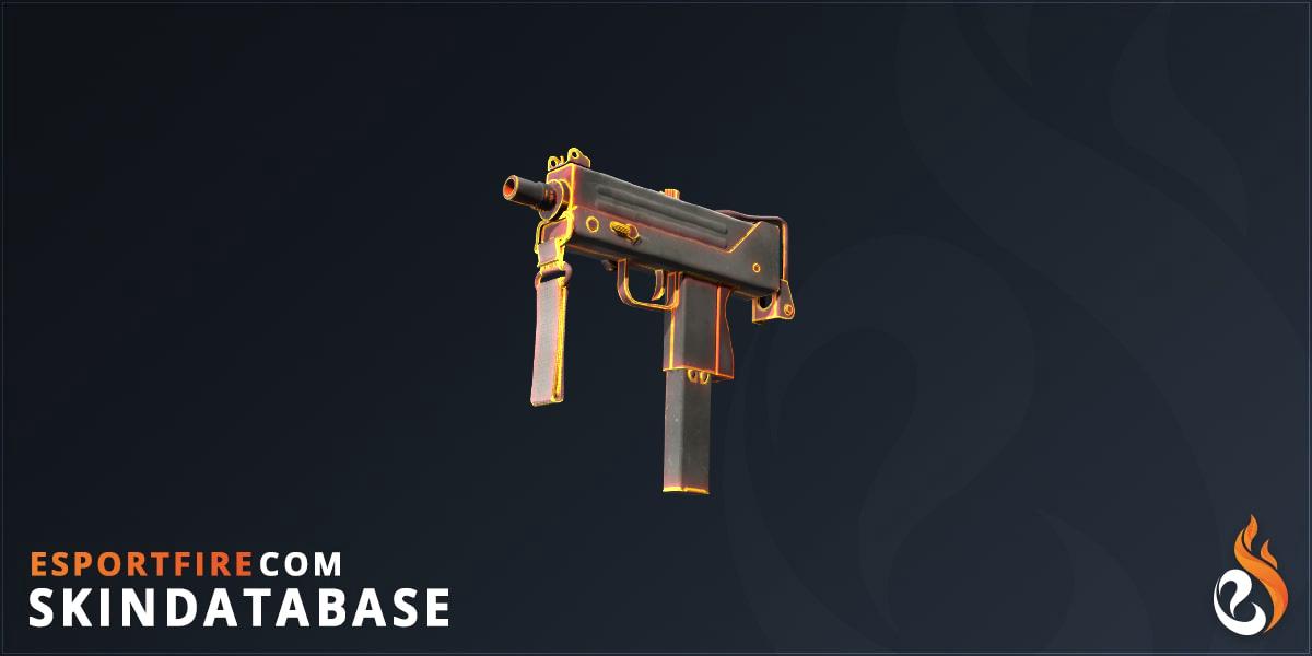 MAC-10 | Heat (Field-Tested) - EsportFire.com