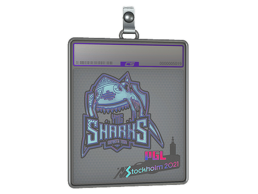 Item Sticker Slab | Sharks Esports (Holo) | Stockholm 2021