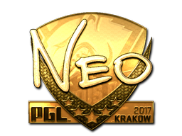Item Sticker | NEO (Gold) | Krakow 2017