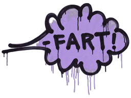 Item Graffiti | Fart (Violent Violet)