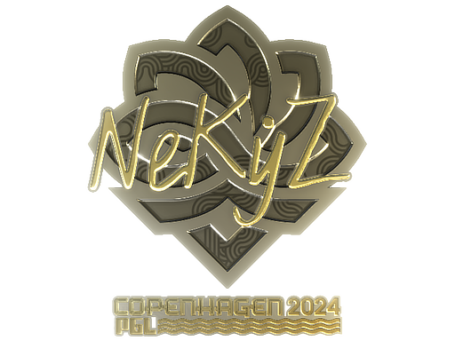 Item Sticker | NEKiZ (Gold) | Copenhagen 2024