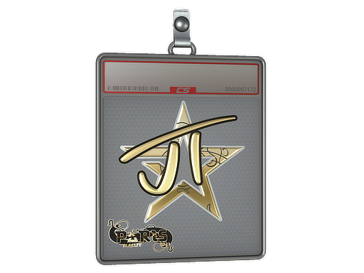 Item Sticker Slab | JT (Gold) | Paris 2023