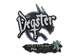 Item Sticker | degster | Antwerp 2022