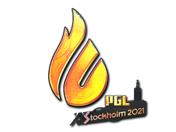 Cosmetic Sticker | Copenhagen Flames (Holo) | Stockholm 2021 of Craft