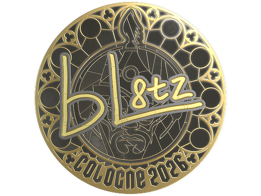 Item Sticker | bLitz (Gold) | Cologne 2026