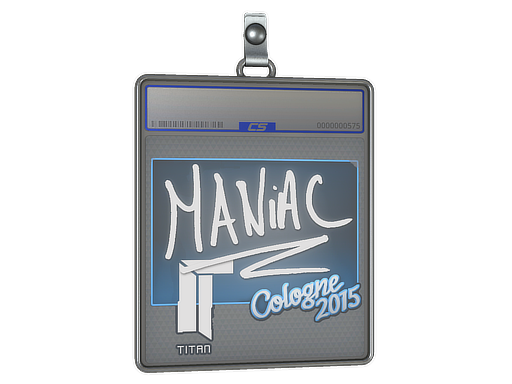 Item Sticker Slab | Maniac | Cologne 2015