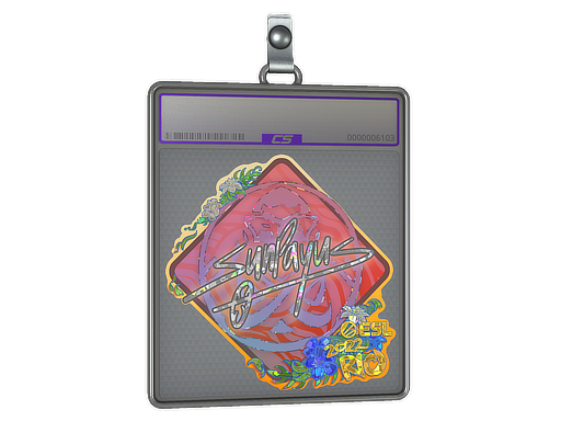 Item Sticker Slab | SunPayus (Glitter) | Rio 2022