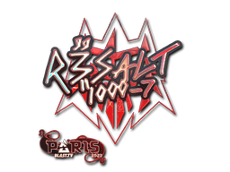Item Sticker | r3salt (Holo) | Paris 2023
