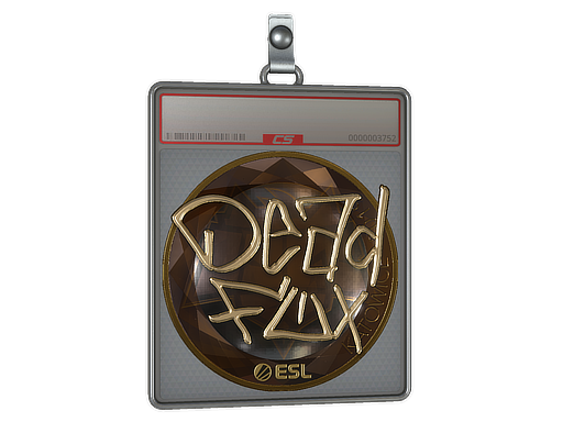 Item Sticker Slab | DeadFox (Gold) | Katowice 2019