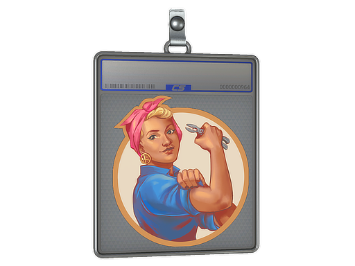 Item Sticker Slab | Martha