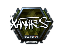 Item Sticker | XANTARES (Foil) | London 2018