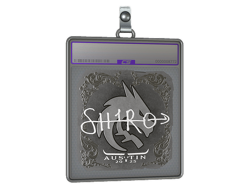 Item Sticker Slab | sh1ro (Foil) | Austin 2025