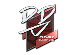 Item Sticker | DD | Boston 2018