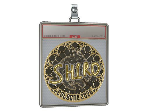 Item Sticker Slab | sh1ro (Gold) | Cologne 2026