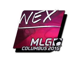 Item Sticker | nex (Foil) | MLG Columbus 2016