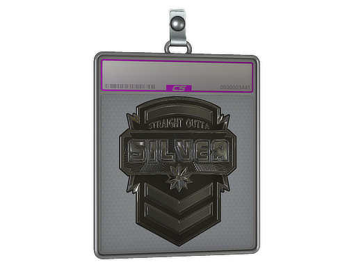 Item Sticker Slab | Silver (Foil)