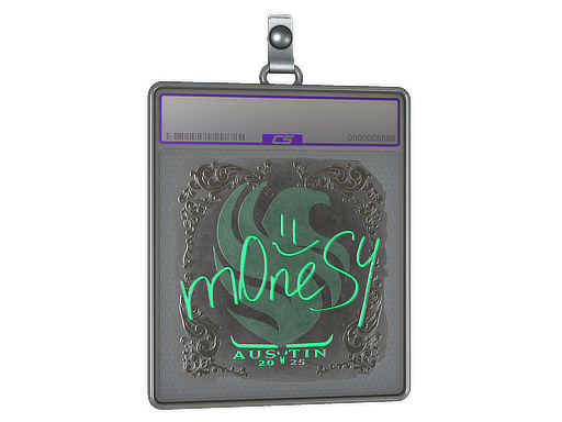 Item Sticker Slab | m0NESY (Foil) | Austin 2025