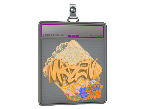 Item Sticker Slab | maden (Holo) | Rio 2022