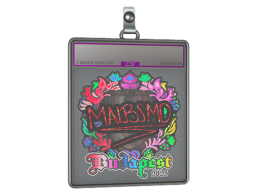 Item Sticker Slab | malbsMd (Holo) | Budapest 2025