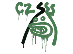 Item Graffiti | Recoil CZ-75 (Jungle Green)