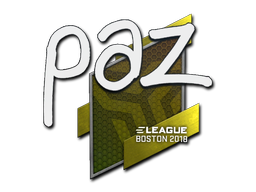 Item Sticker | paz | Boston 2018